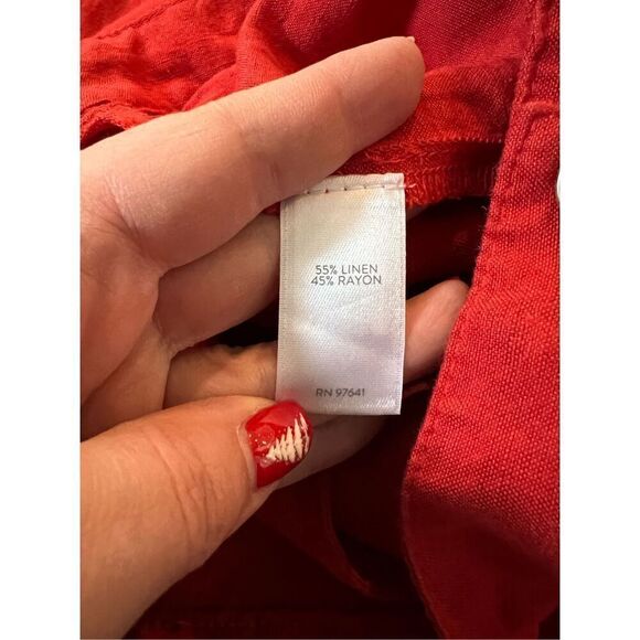 J. Jill NWT linen blend wide pants plus size 24 - Picture 8 of 9